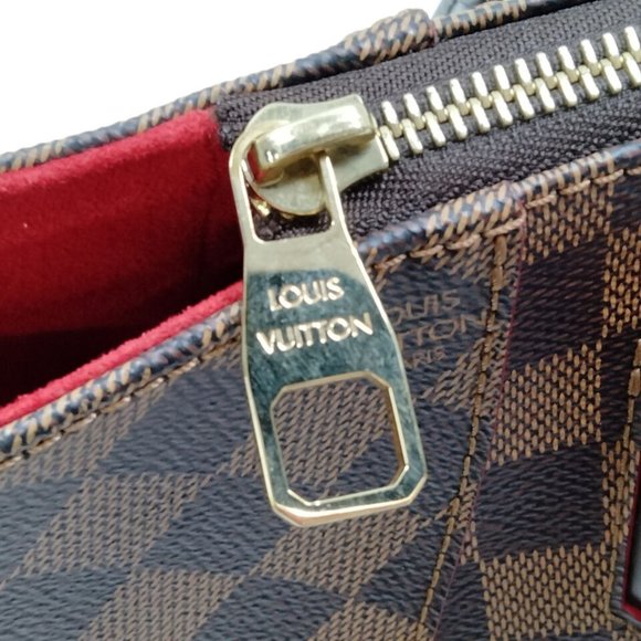 100% Authentic Louis Vuitton Kaisatoto PM Browns Damier Tote Bag #01295 - Picture 9 of 16